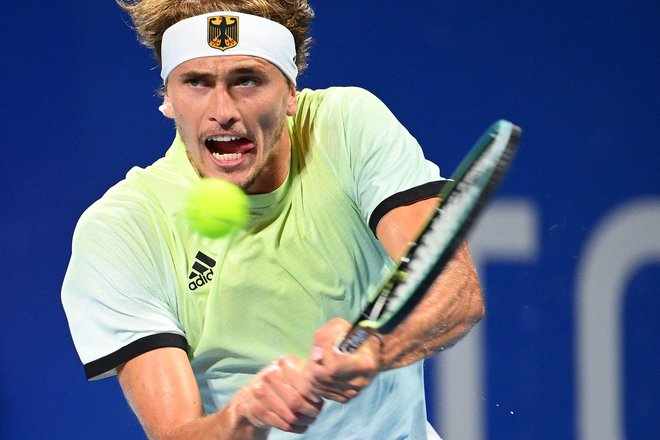 Alexander Zverev bo težji zalogaj za Đokovića. FOTO: Vincenzo Pinto/AFP