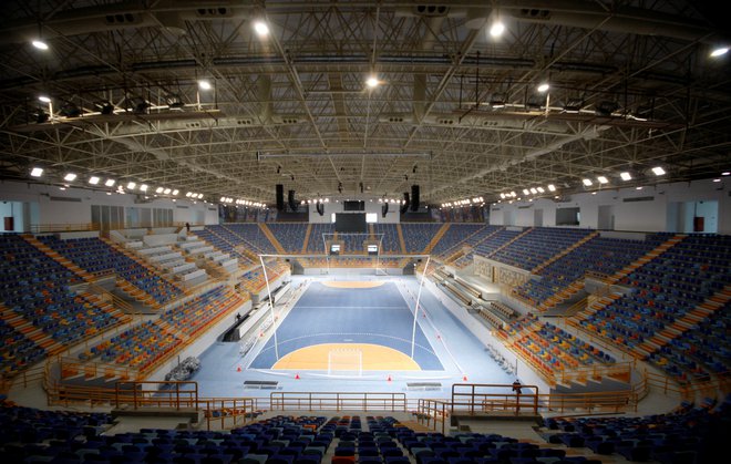 Tekme bo gostila tudi novozgrajena dvorana New Capital Stadium v vzhodnem Kairu. FOTO: Shokry Hussien/Reuters