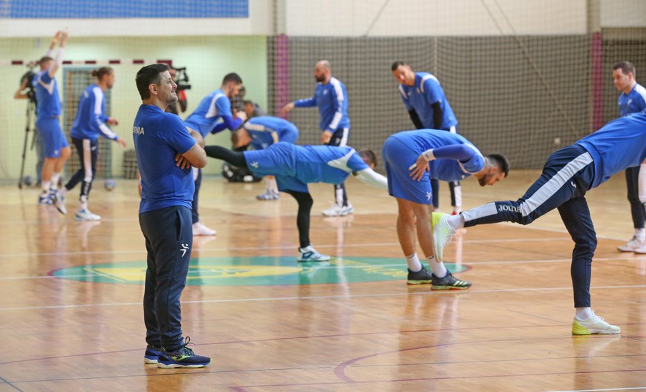 Fotografija: Ljubomir Vranješ je treninge v Zrečah ocenil za zelo koristne. FOTO: Tadej Regent