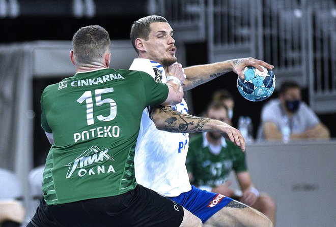 Vid Poteko je steber celjske obrambe. FOTO: Damir Krajac/Cropix