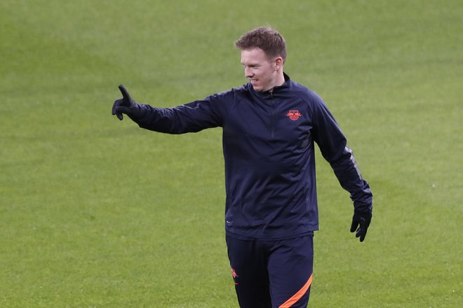 Julian Nagelsmann je vzhajajoča trenerska zvezda. FOTO: Bernadett Szabo/Reuters