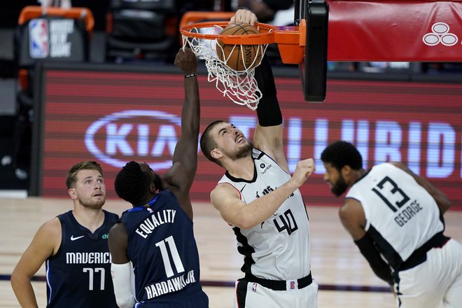 Ivica Zubac je navdušil soigralce. FOTO: Ashley Landis/USA Today Sports