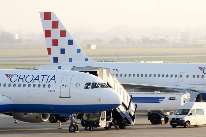 Flota Croatia Airlines. FOTO: Ranko Suvar/Cropix 