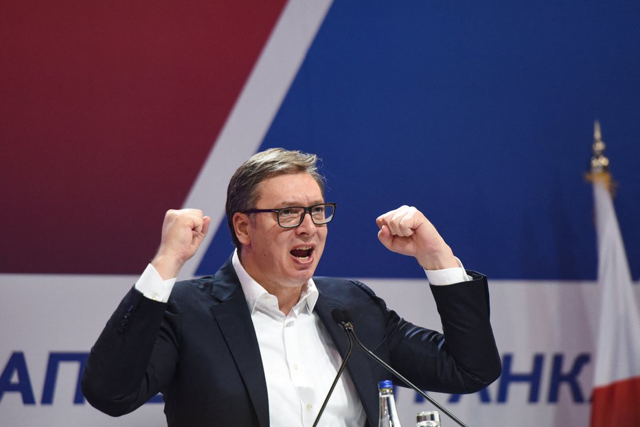 Fotografija: Aleksandar Vučić. FOTO: Zorana Jevtic, Reuters
