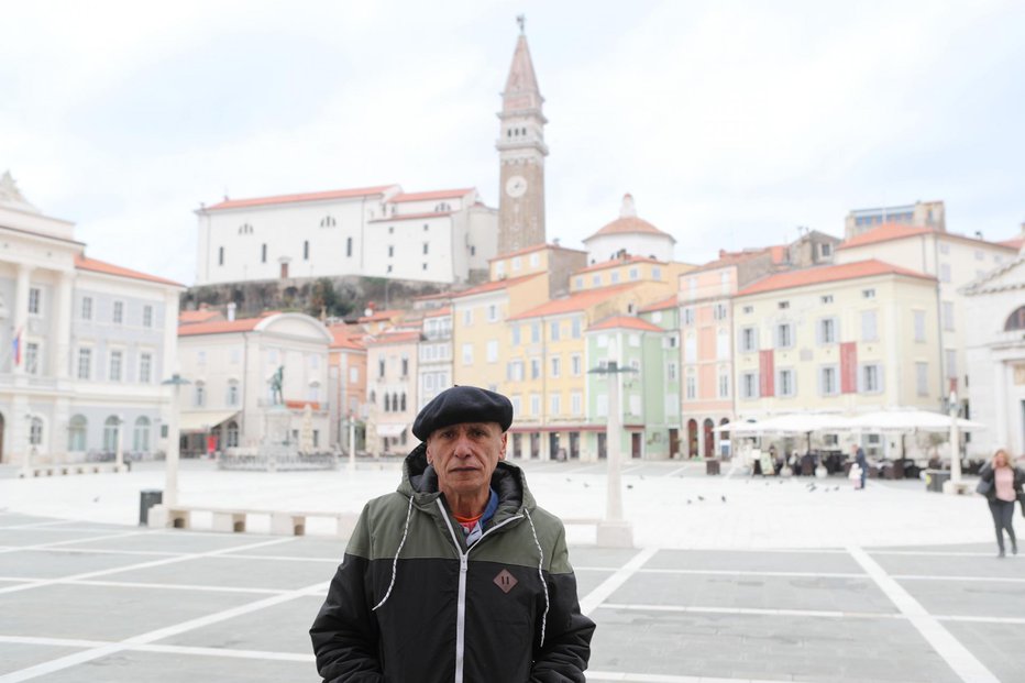 Fotografija: Študiral je v Beogradu, se potem preselil v Ljubljano, svoj umetniški navdih pa je našel v Piranu. FOTO: Igor Mali
