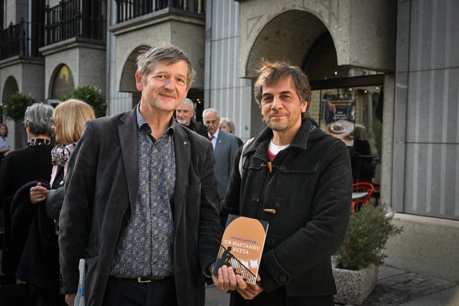 Primož Premzl, mariborski zgodovinar, in Dejan Pušenjak, urednik občinskega časopisa, sta velika oboževalca Jančarjevih del.
