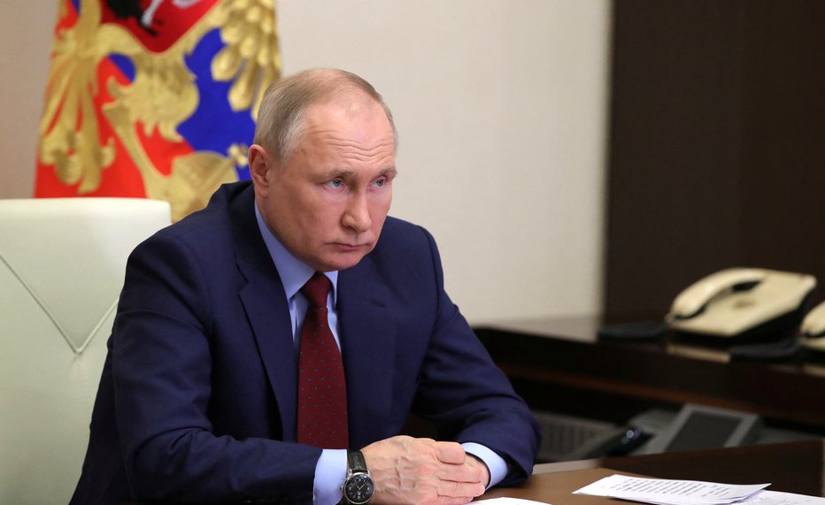 Fotografija: Ruski predsednik Vladimir Putin. FOTO: Sputnik, via Reuters
