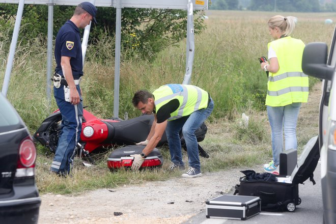 Preveč motoristov je za vedno odpeljalo. FOTO: Marko Feist
