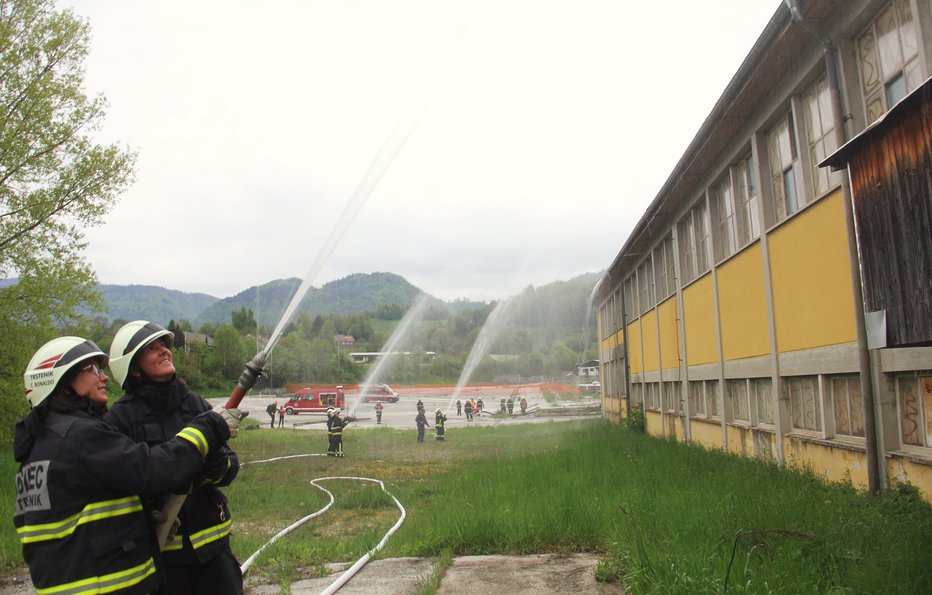 Fotografija: Napadi z vsemi cevmi FOTO: Boštjan Fon
