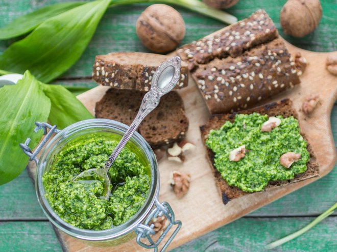 čemaž, čemažev pesto