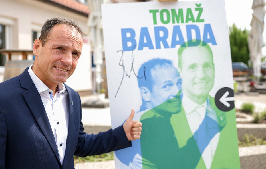 Fotografija: Tomaž Barada verjame, da bo njegova ekipa prepričala volilno telo in da bo naslednja štiri leta predsednik OKS. FOTO: Mediaspeed
