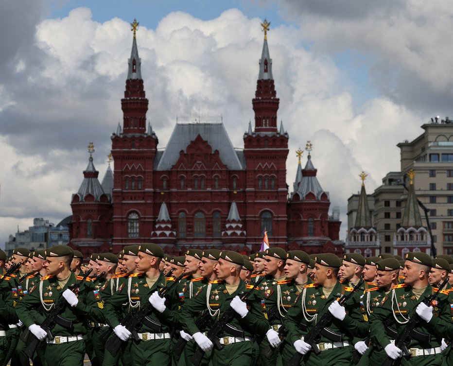 Fotografija: Parada. FOTO: Evgenia Novozhenina, Reuters
