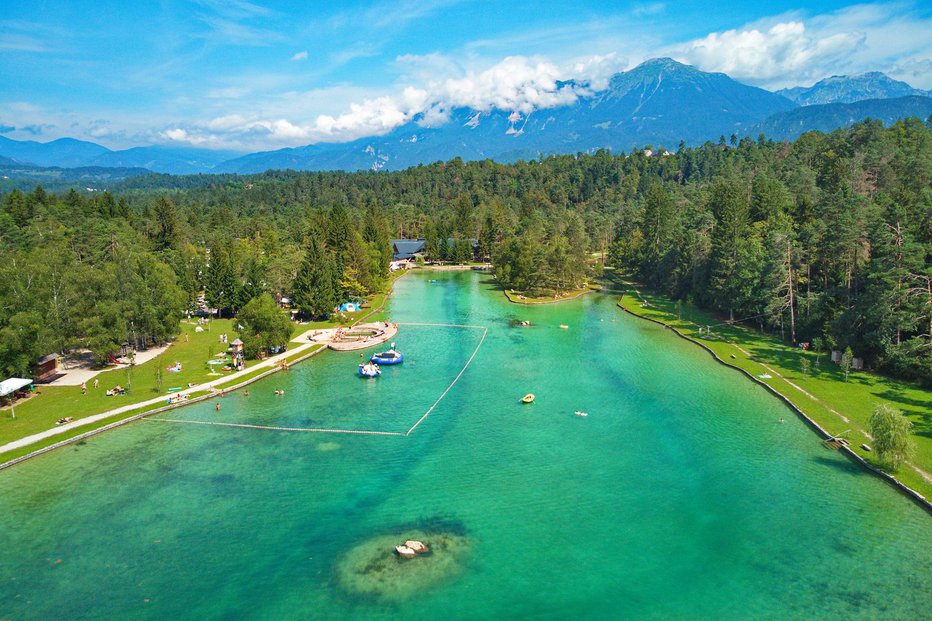 Fotografija: Šobčev bajer je dobil že 22. Foto: avtokampi.si
