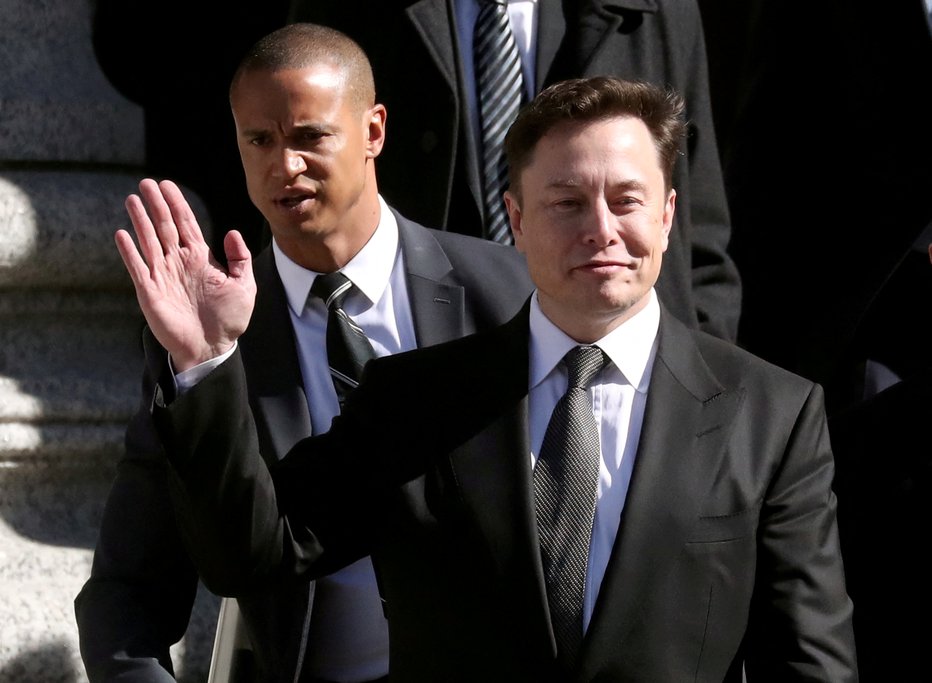 Fotografija: Elon Musk se videva s 23 let mlajšo igralko.  FOTO: Shannon Stapleton, Reuters
