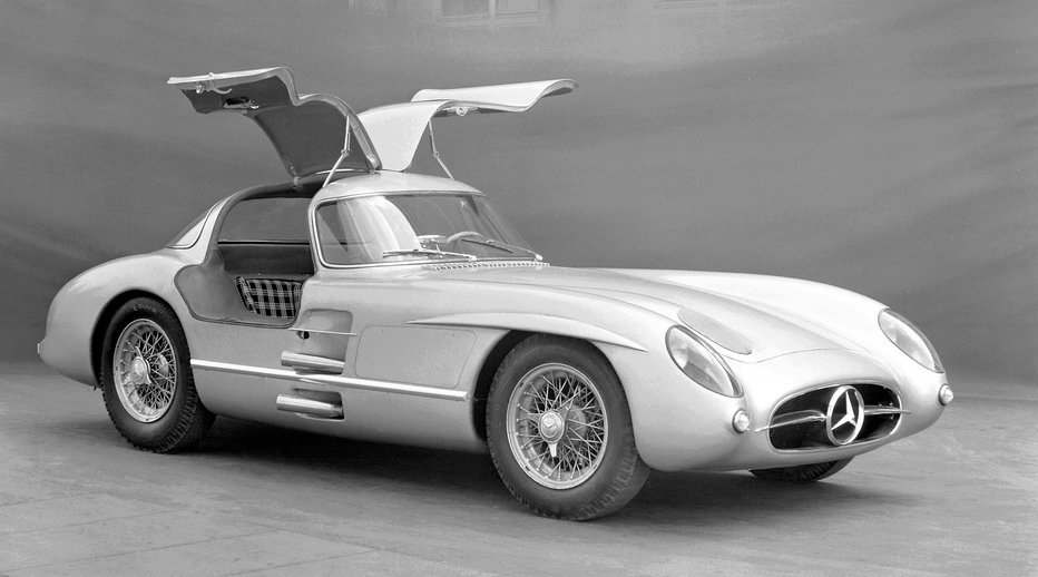 Fotografija: Mercedes 300 SLR coupe iz leta 1955 za rekord FOTO: Mercedes-Benz/Daimler
