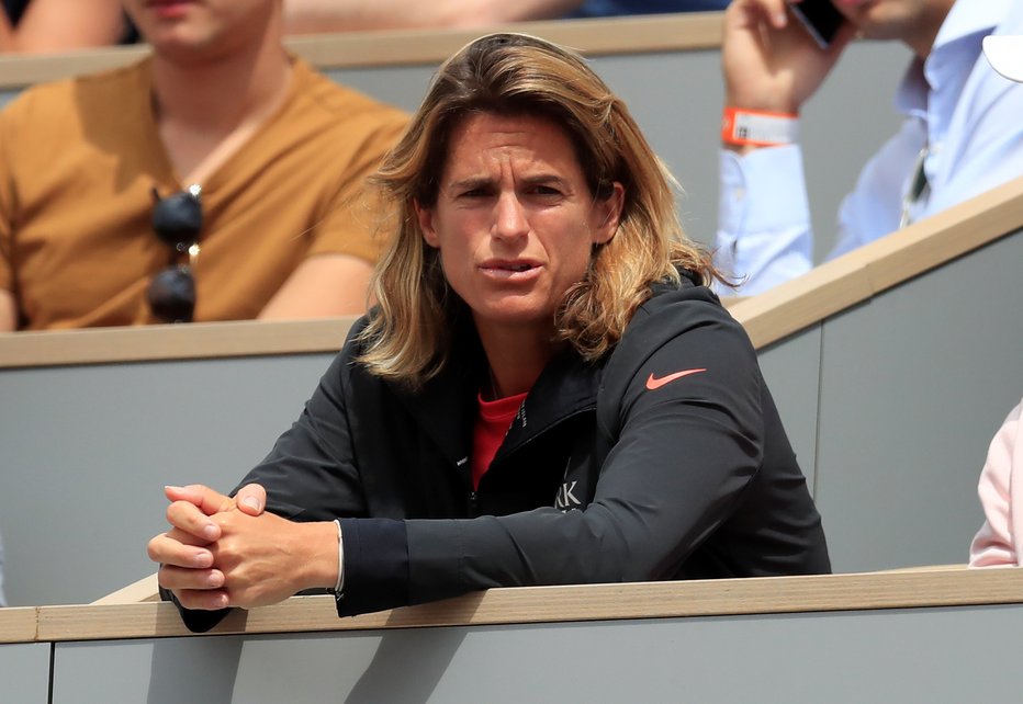 Fotografija: Amelie Mauresmo se je za nepremišljene besede morala opravičiti teniškim igralkam. FOTO: Gonzalo Fuentes, Reuters
