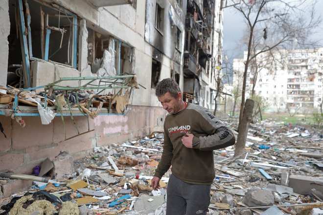 Severodoneck bi lahko odločil o usodi Donbasa. FOTO: Serhii Nuzhnenko/Reuters
