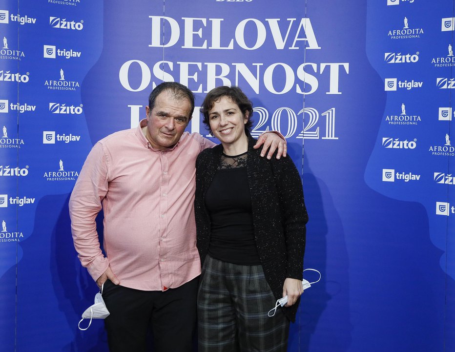 Fotografija: Na prireditvi Delova osebnost leta 2021. FOTO: Jože Suhadolnik
