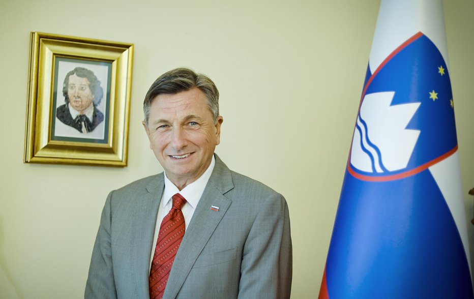 Fotografija: Borut Pahor. FOTO: Jože Suhadolnik, Delo
