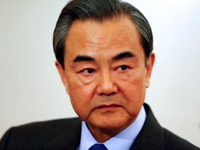  Wang Yi. FOTO: Michael Dalder/Reuters
