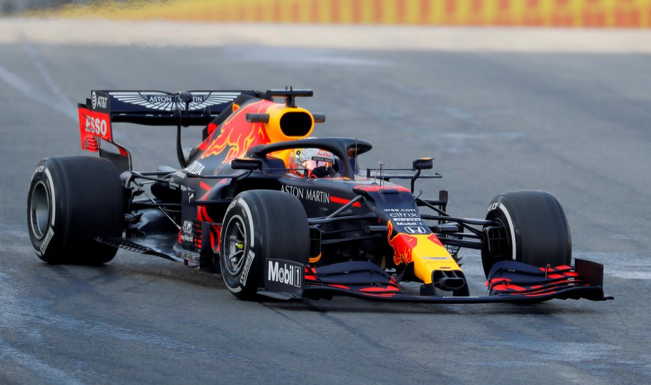 Fotografija: Max Verstappen je bil danes najhitrejši v Turčiji. FOTO: Kenan Asyali/Reuters