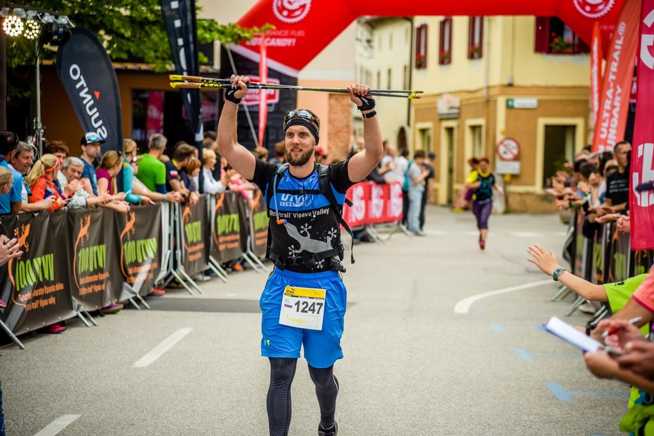 Fotografija: Eno leto je treniral, udeležil se je tudi Ultra Trail Vipava Valleyja.
