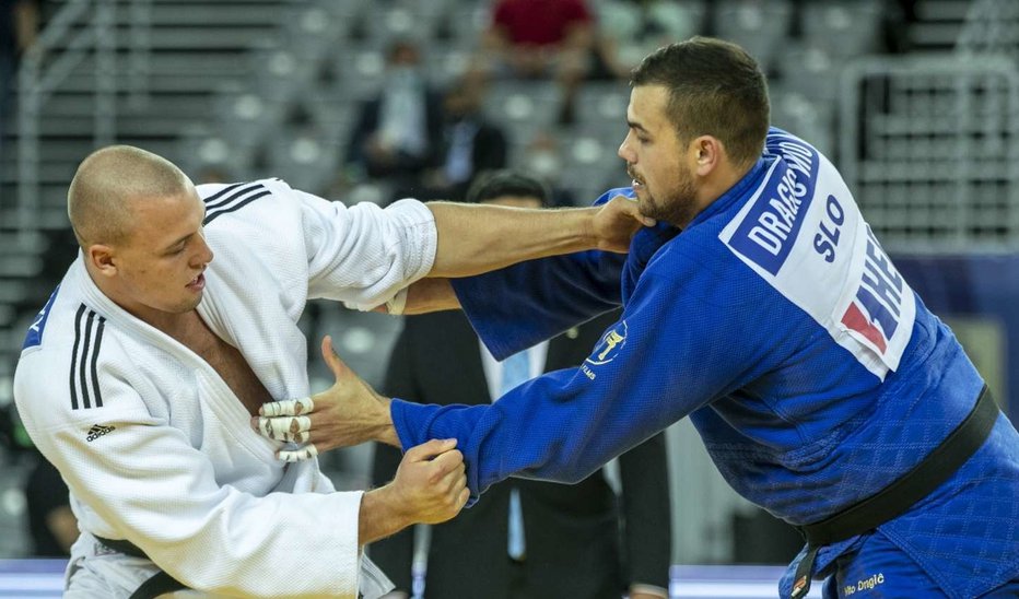 Fotografija: Vito Dragič (desno) je zablestel na letošnjih sredozemskih igrah v alžirskem Oranu. FOTO: Gabriela Sabau/IJF
