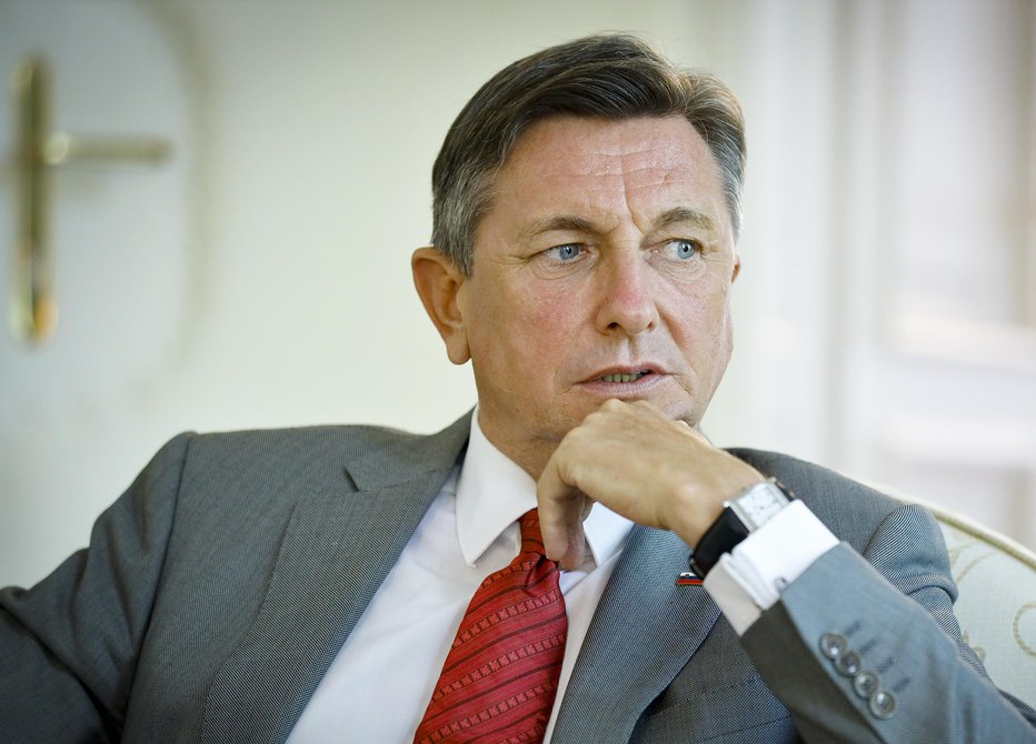 Fotografija: Borut Pahor. FOTO: Jože Suhadolnik
