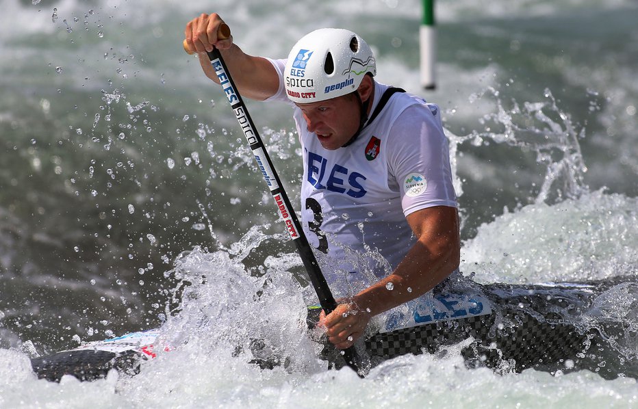 Fotografija: Benjamin Savšek bi rad združil vse tri krone, saj je trenutni olimpijski in evropski prvak. FOTO: Blaž Samec
