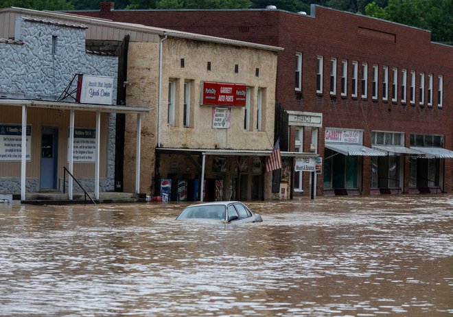 V Kentuckyju je na stotine prebivalcev brez strehe nad glavo. FOTO: Pat Mcdonogh/usa Today Network/Reuters
