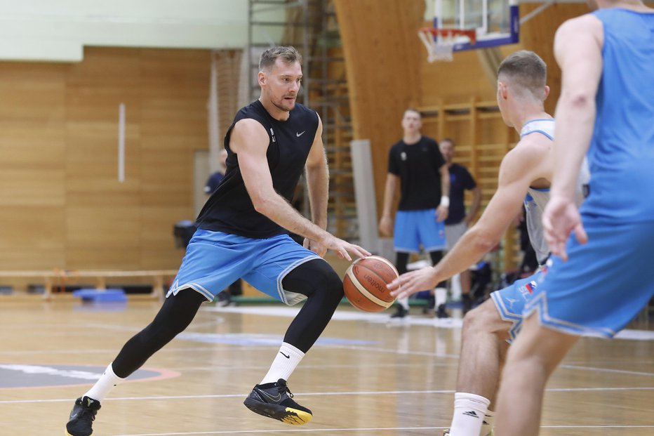 Fotografija: Zoran Dragić je močan adut v rokah selektorja Aleksandra Sekulića. FOTO: Leon Vidic
