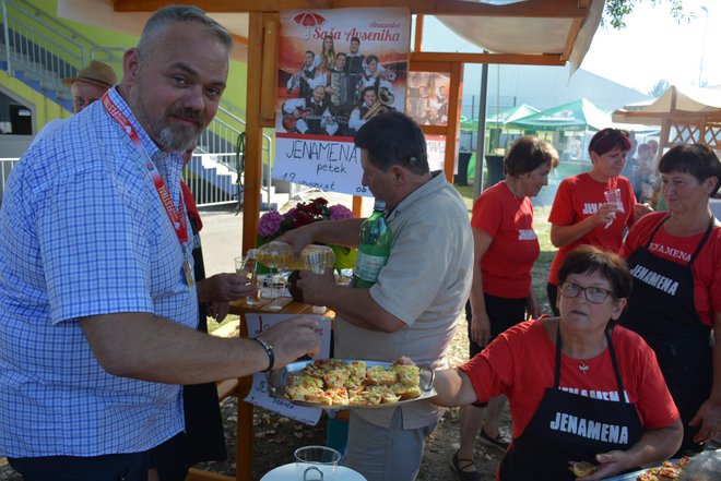 Velikopolanski župan Damijan Jaklin je ponosen na svoje občane in prireditev.
