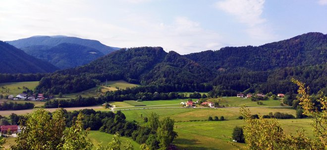 Pogled na dolino
