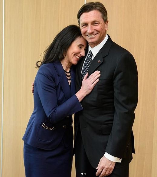 Fotografija: Tanja Pečar in Borut Pahor sta skupaj še iz študentskih časov. FOTO: Instagram, posnetek zaslona
