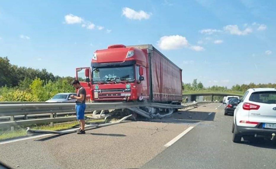 Fotografija: Videti je bilo grdo, a se je končalo kar srečno. FOTO: Oste Bakal
