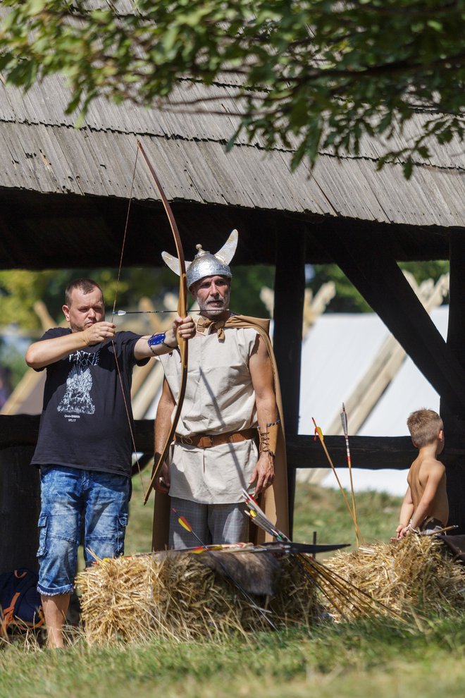 Številni so se lahko preizkusili v streljanju. Foto: Tomaž Kolar
