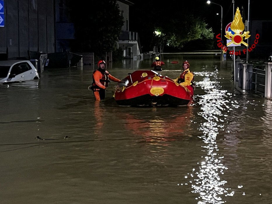 Fotografija: FOTO: Vigili Del Fuoco, Via Reuters
