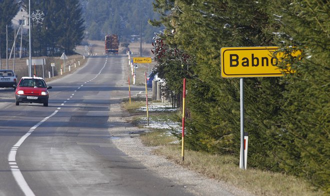 Babno Polje je pogosto najhladnejši kraj v Sloveniji. FOTO: Mavric Pivk
