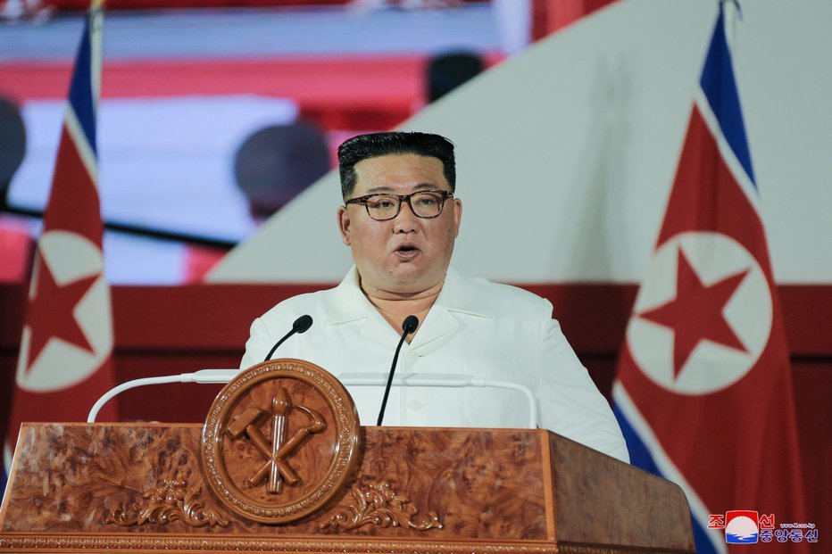 Fotografija: Kim Džong Un. FOTO: Kcna, Via Reuters
