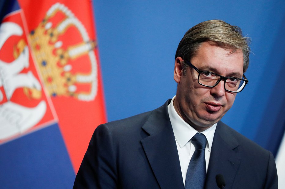 Fotografija: Aleksandar Vučić. FOTO: Bernadett Szabo, Reuters
