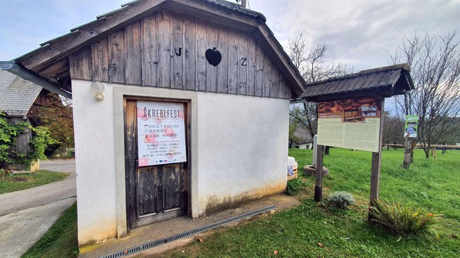 Obnovljena sušilnica sadja.
