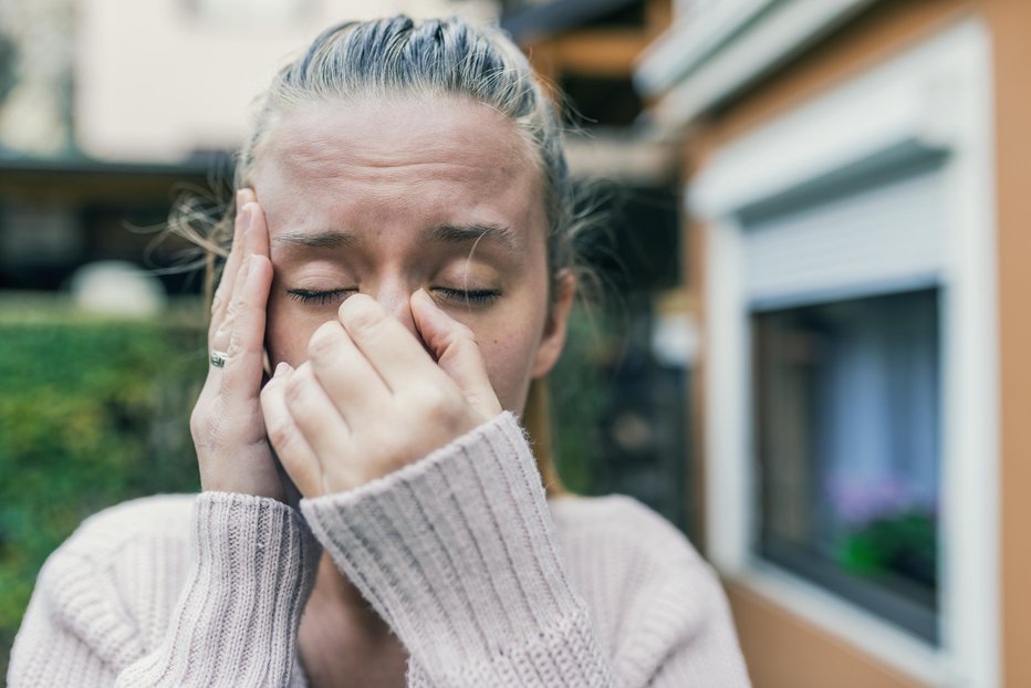 Fotografija: Sinusitis je lahko zelo boleč. FOTO: Dragana991/Getty Images