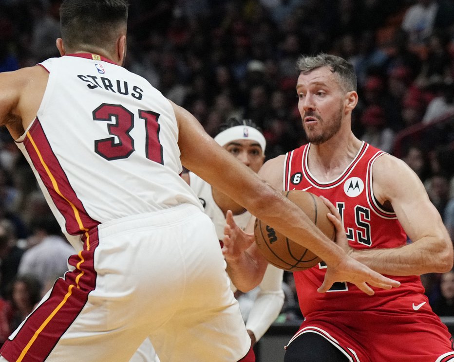 Fotografija: Goran Dragić je proslavil prvo slovensko zmago v novi sezoni lige NBA. FOTO: Jim Rassol/USA Today Sports
