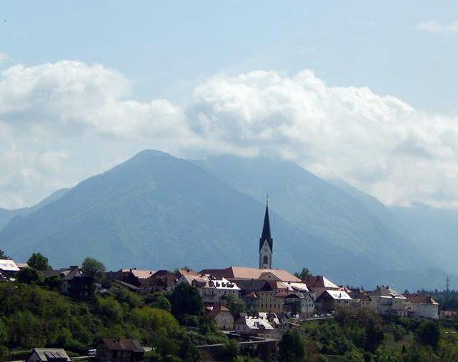 Pogled proti Radovljici.
