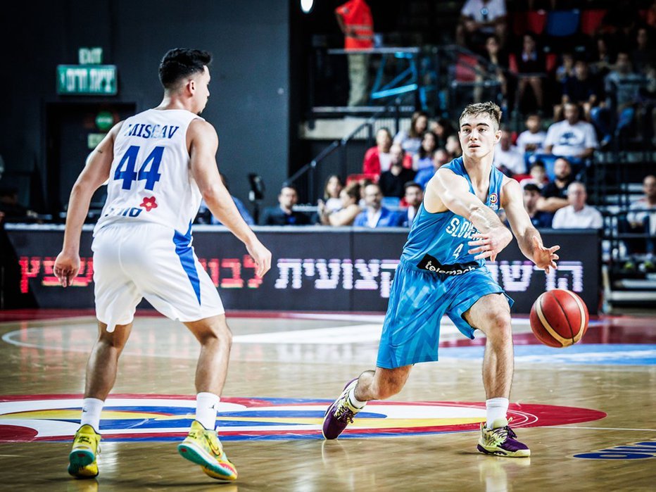 Fotografija: Žiga Samar se želi dokazati tudi proti Nemcem. FOTO: FIBA
