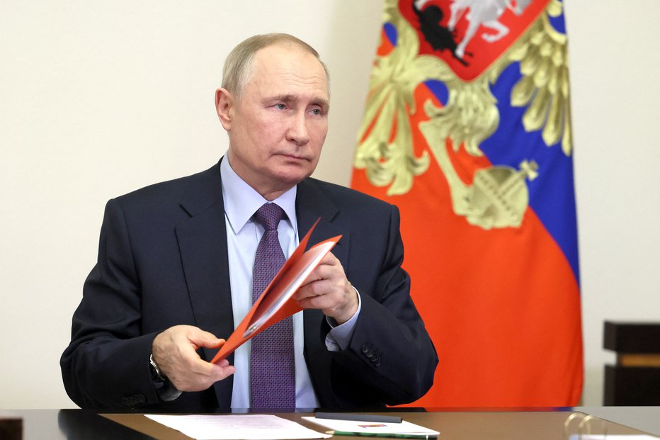 Fotografija: Vladimir Putin. FOTO: Sputnik Via Reuters
