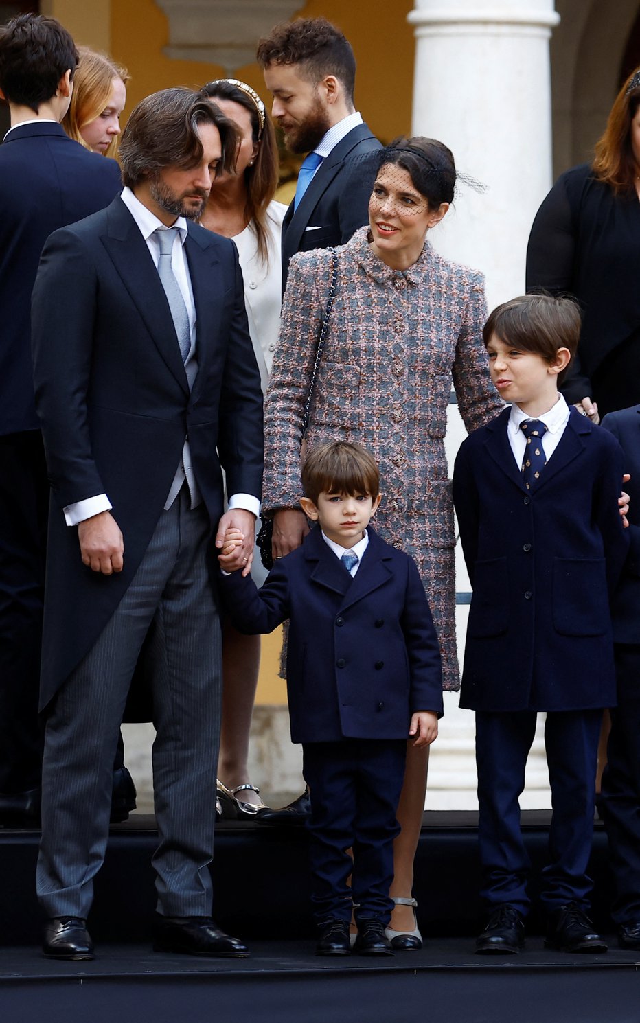 Fotografija: Charlotte ima enega sina z bivšim partnerjem, drugega z možem Dimitrijem Rassamom. FOTO: Eric Gaillard/Reuters
