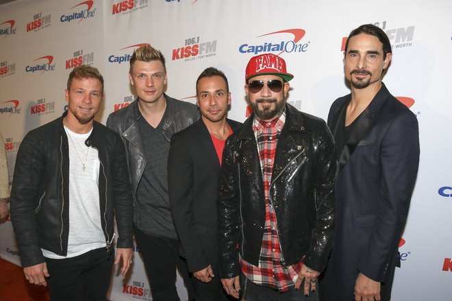 Pevci zasedbe Backstreet boys so dekleta na vrhuncu svoje slave spravljali v histerijo. FOTO: Dan Elam The Photo Access/cover Images
