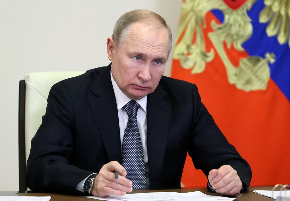 Fotografija: Ruski predsednik Vladimir Putin. FOTO: Sputnik, Via Reuters
