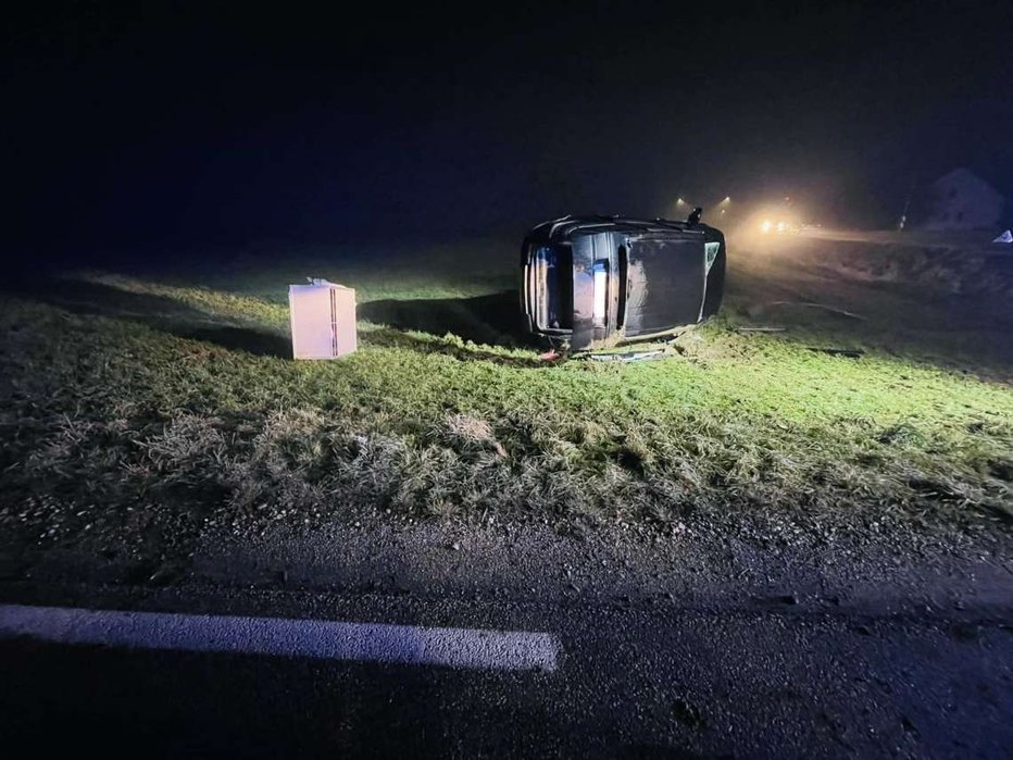 Fotografija: Na kraju nesreče. FOTO: PGD Murska Sobota
